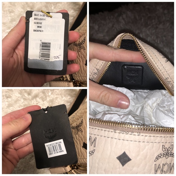 MCM Mini Stark Backpack - Picture 3 of 11